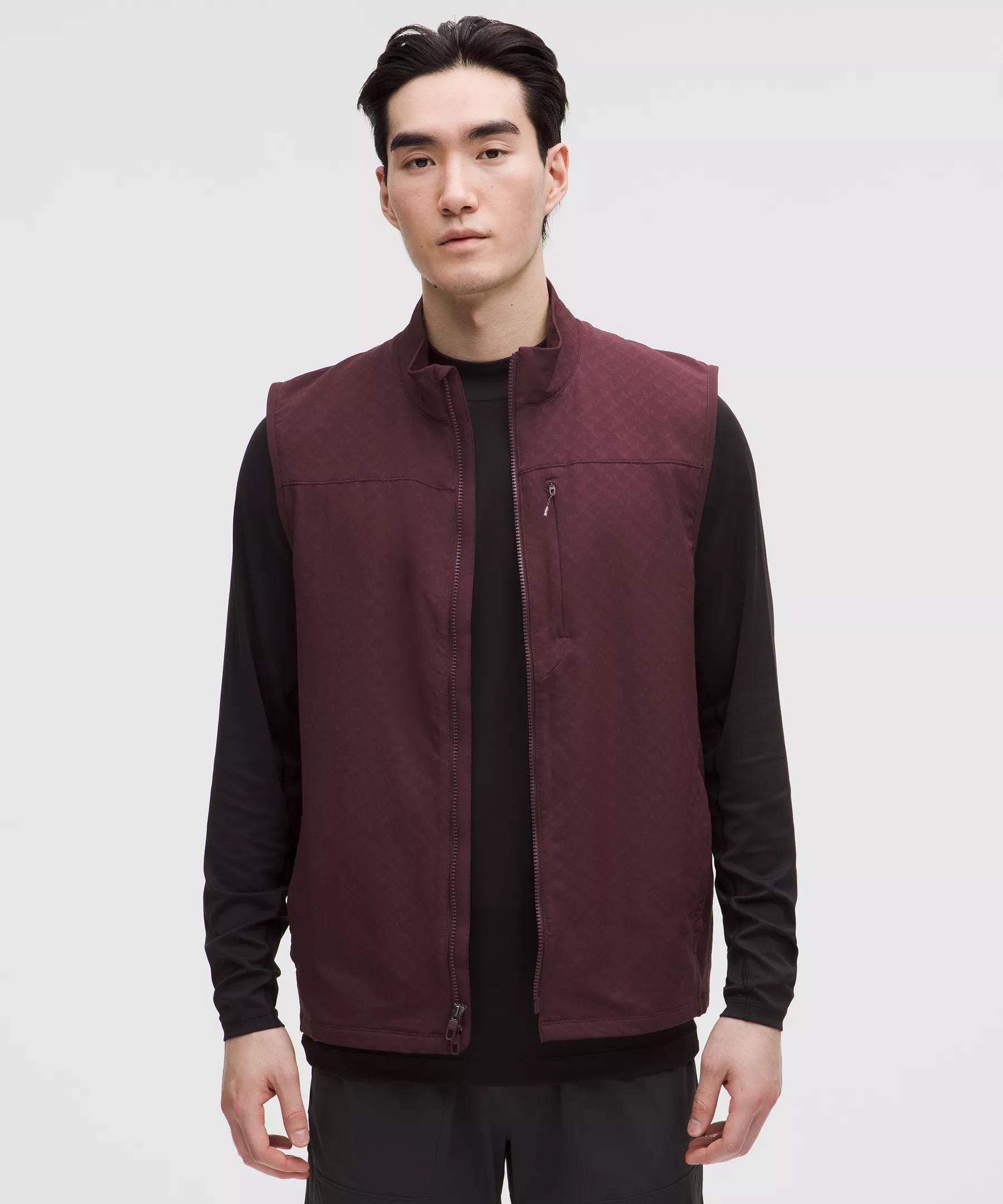 Water-Repellent Fleece Hiking Vest Product Image