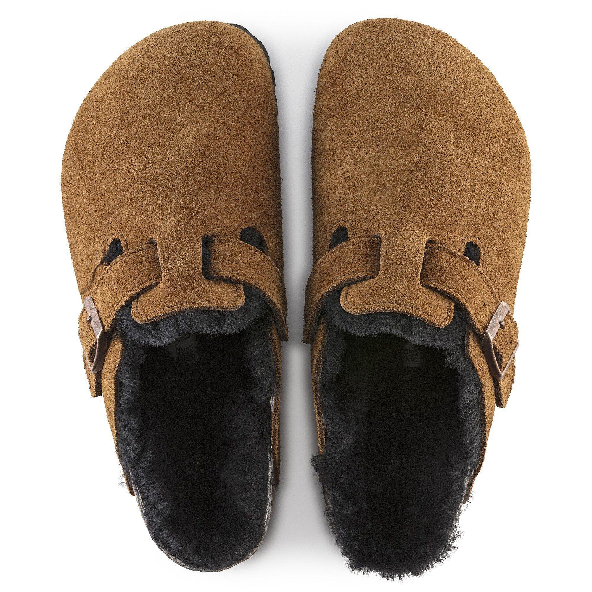 Boston Shearling Suede Leather-Shearling Mink Product Image