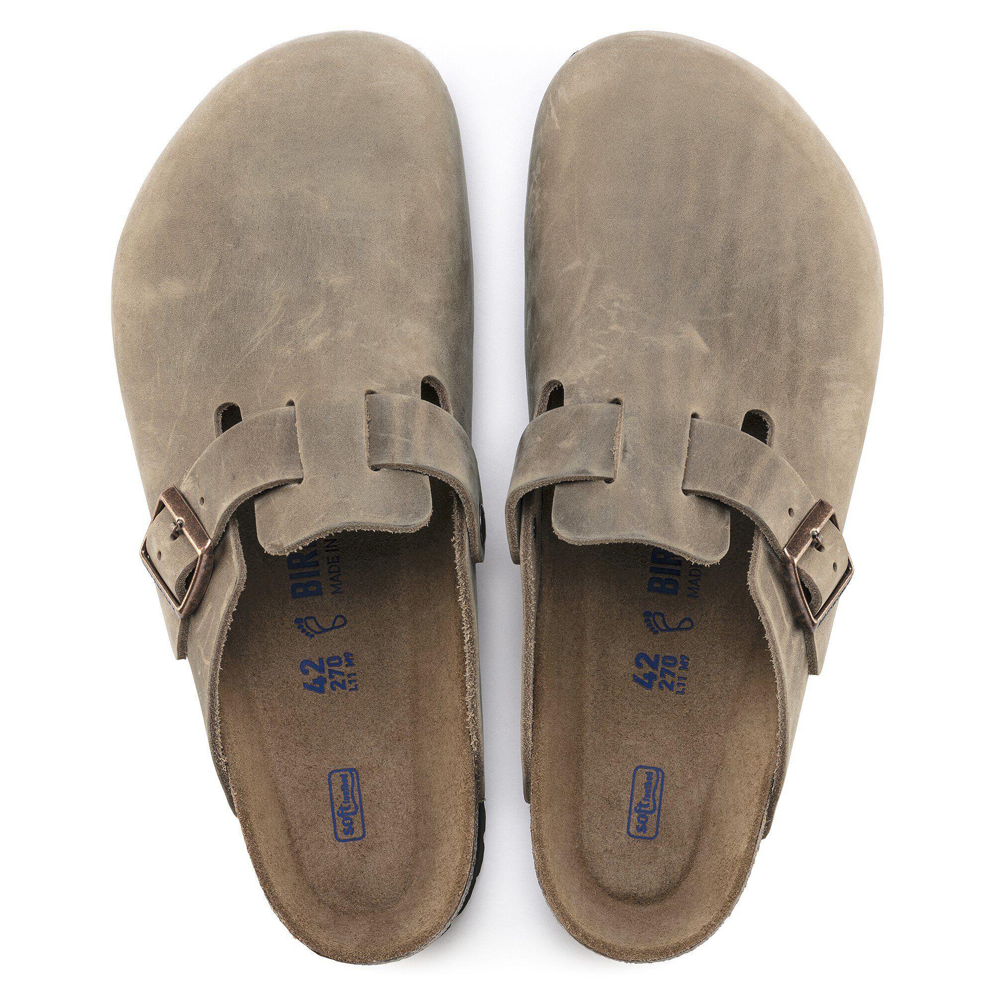 Boston Soft Footbed Natural Leather Oiled Product Image