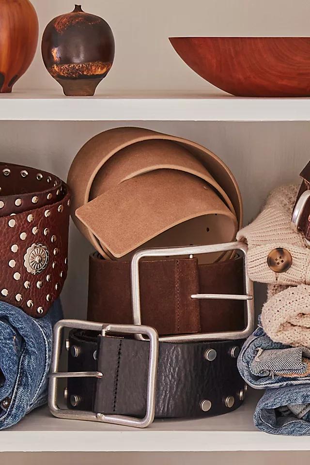 Suede Hex Hip Belt Product Image