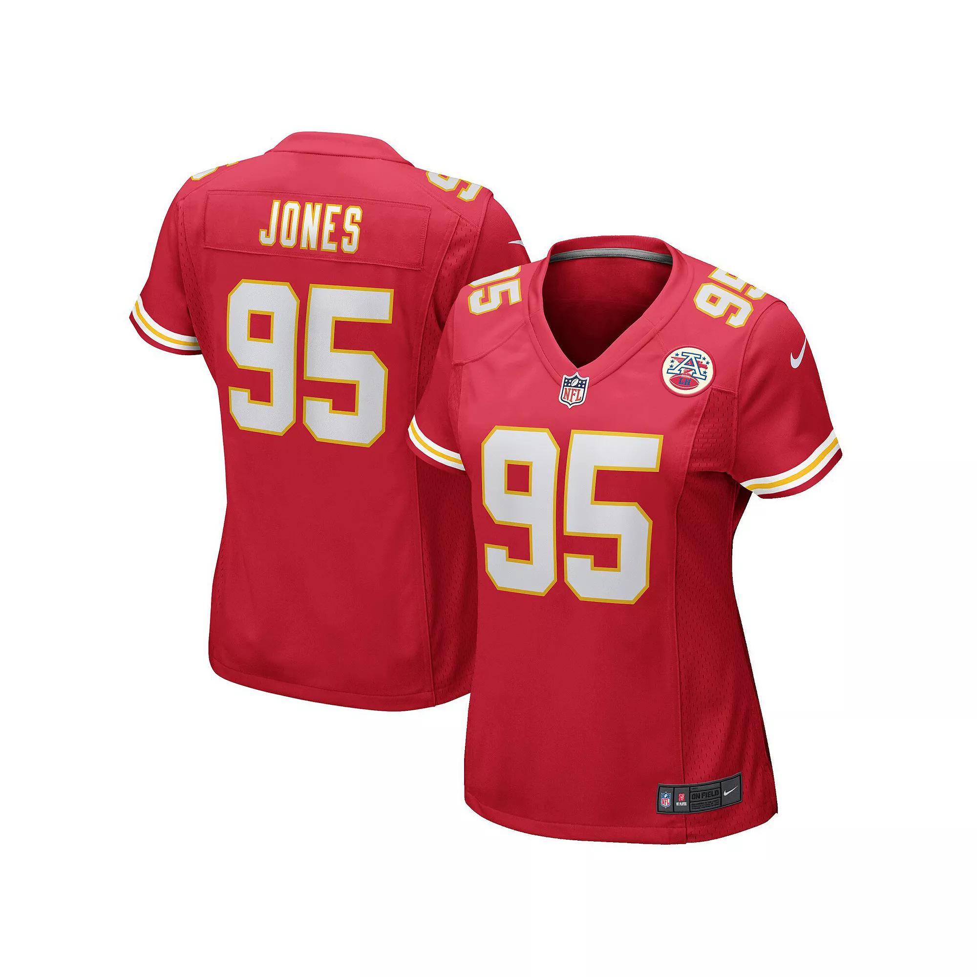 Women's Nike Chris Jones Red Kansas City Chiefs Game Jersey,  Product Image
