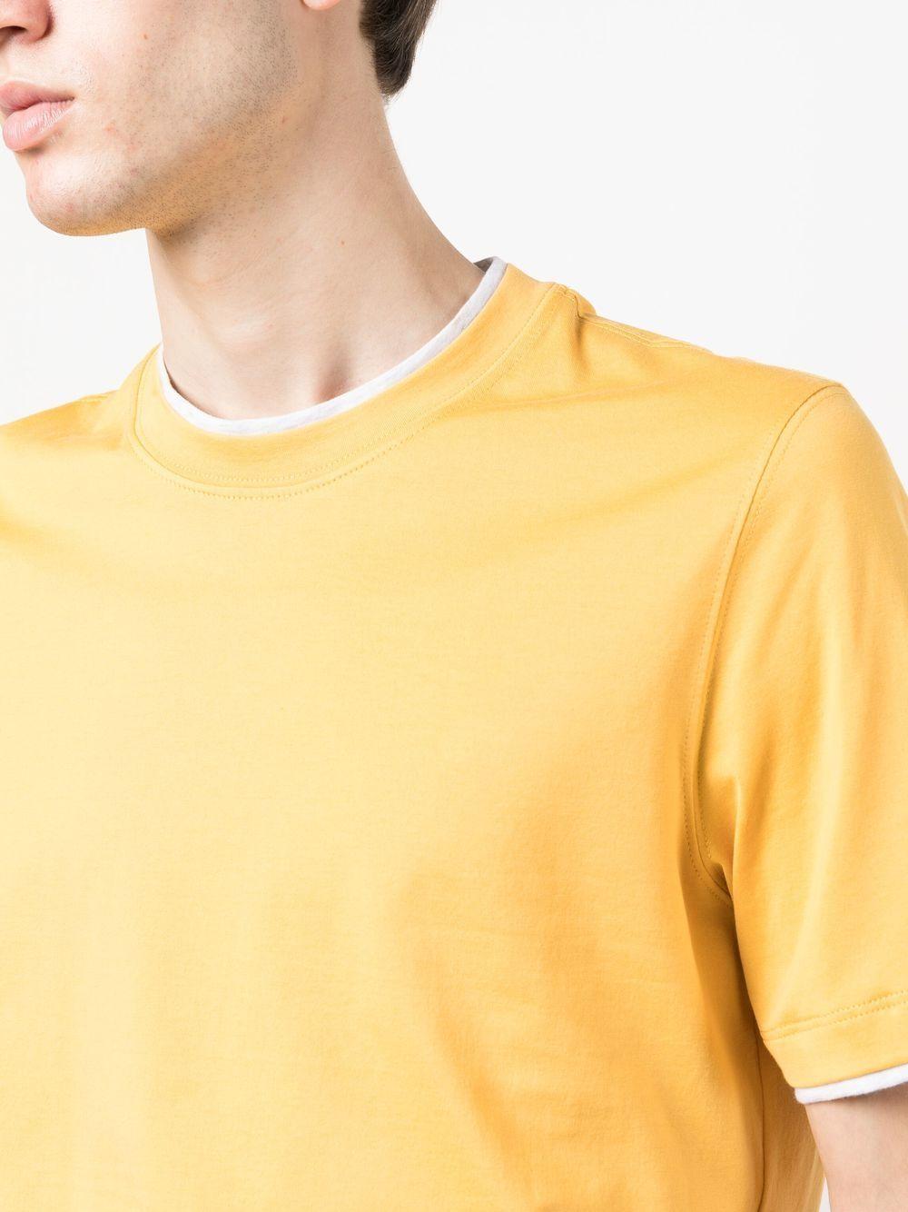 layered short-sleeve T-shirt Product Image