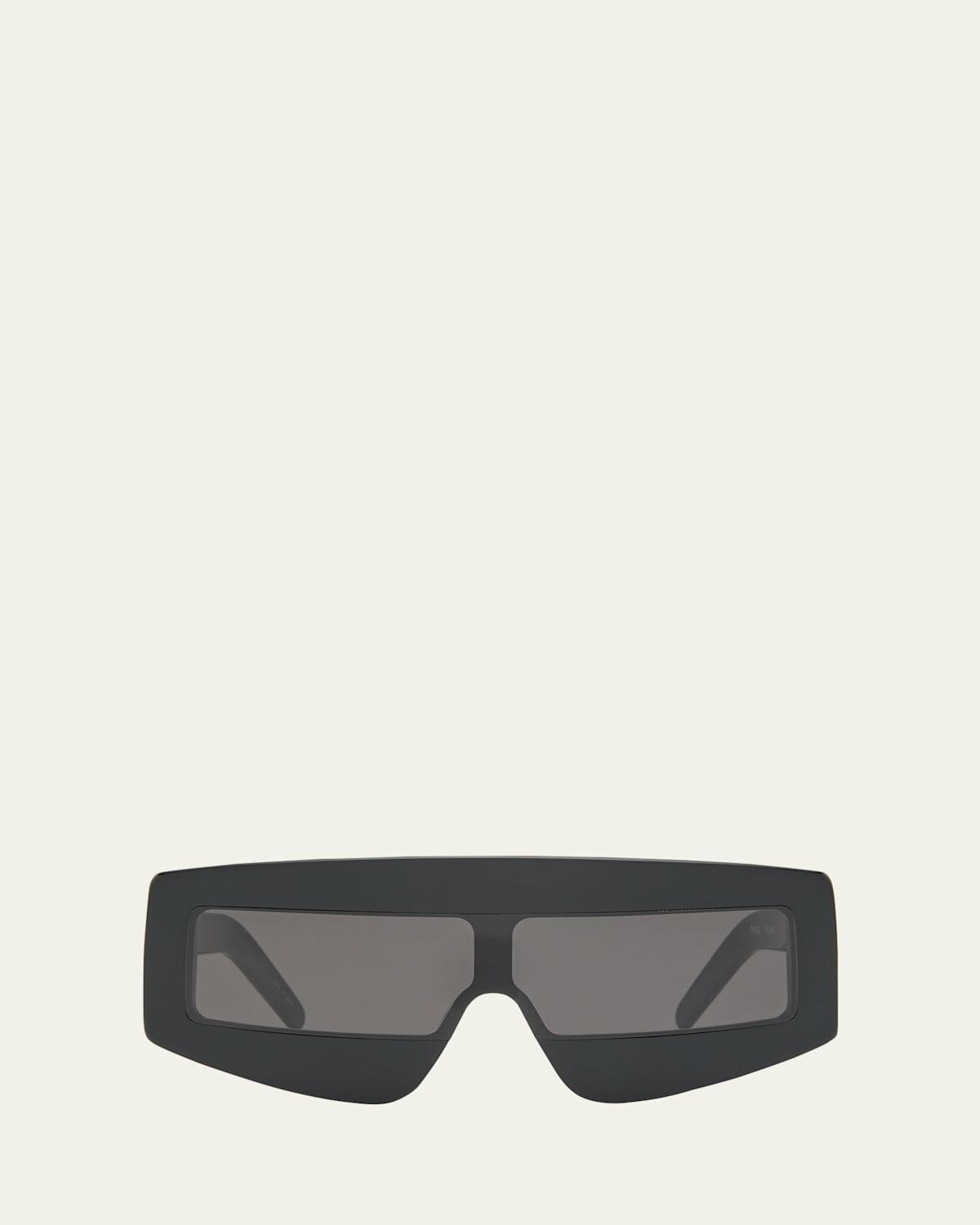 Mens Phleg Acetate Rectangle Sunglasses Product Image
