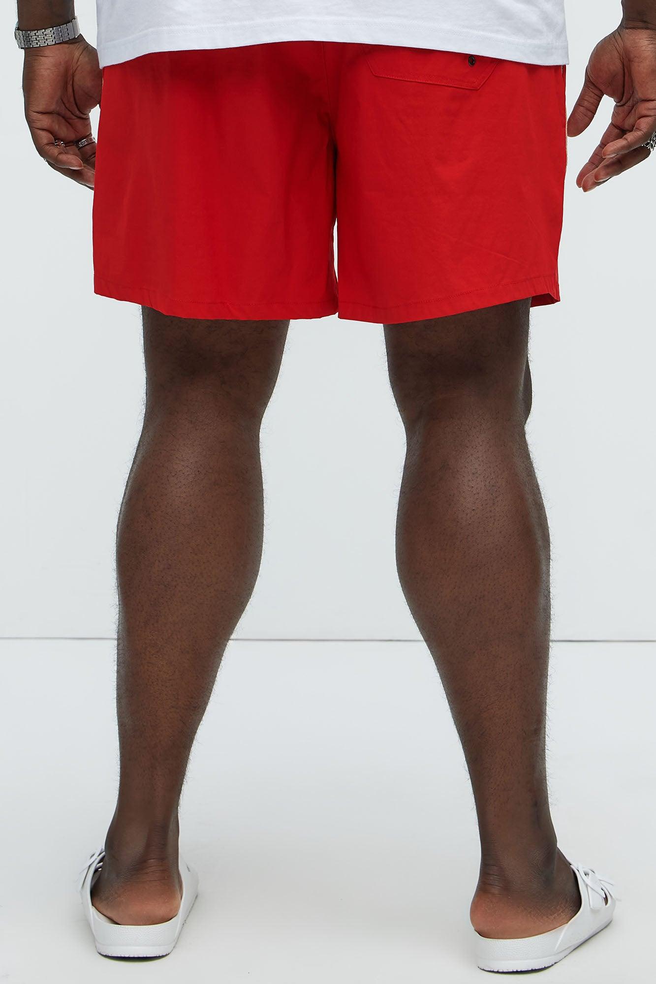 Track Flex Swim Classic Trunk - Red Product Image