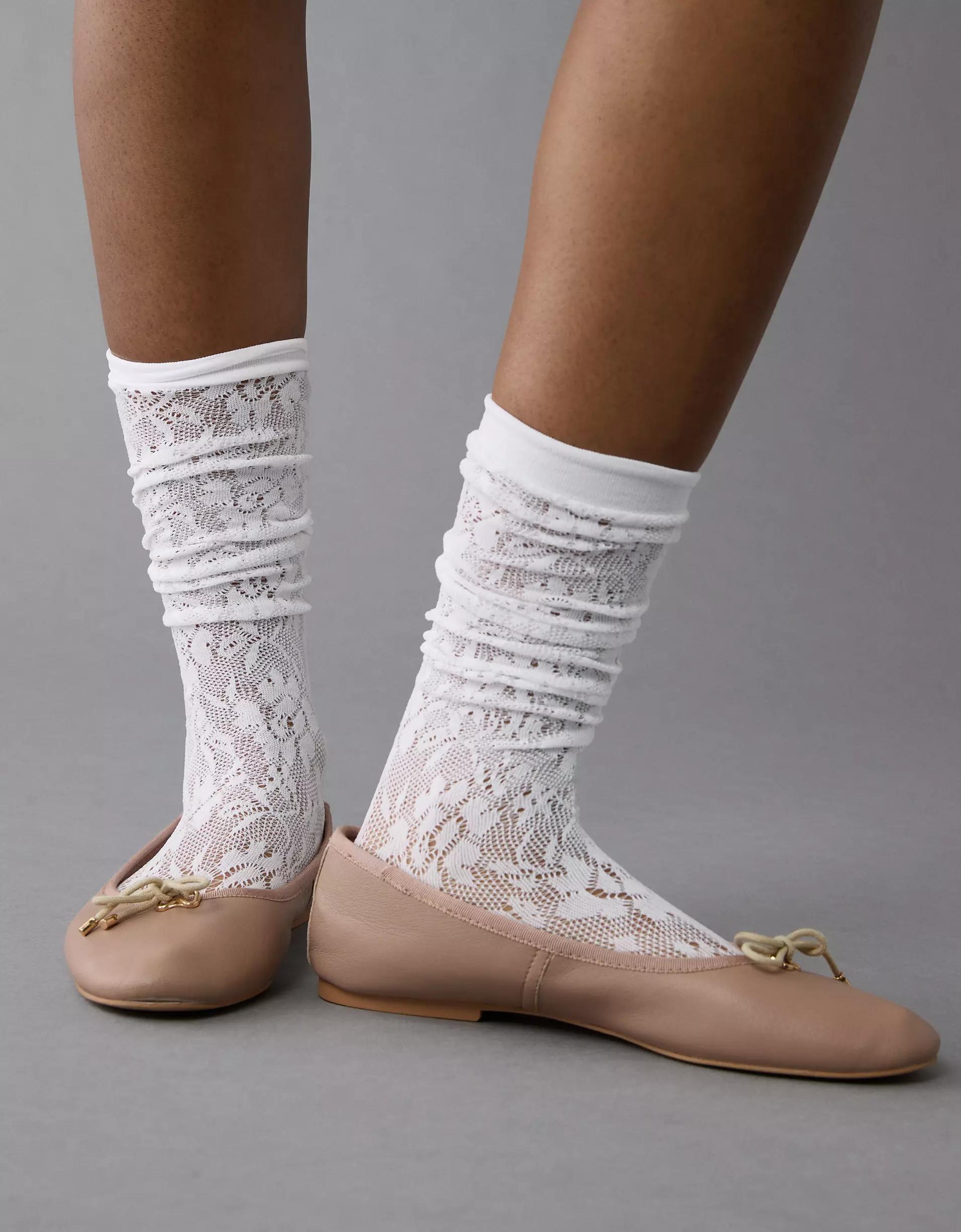 AE Lace Scrunch Socks Product Image