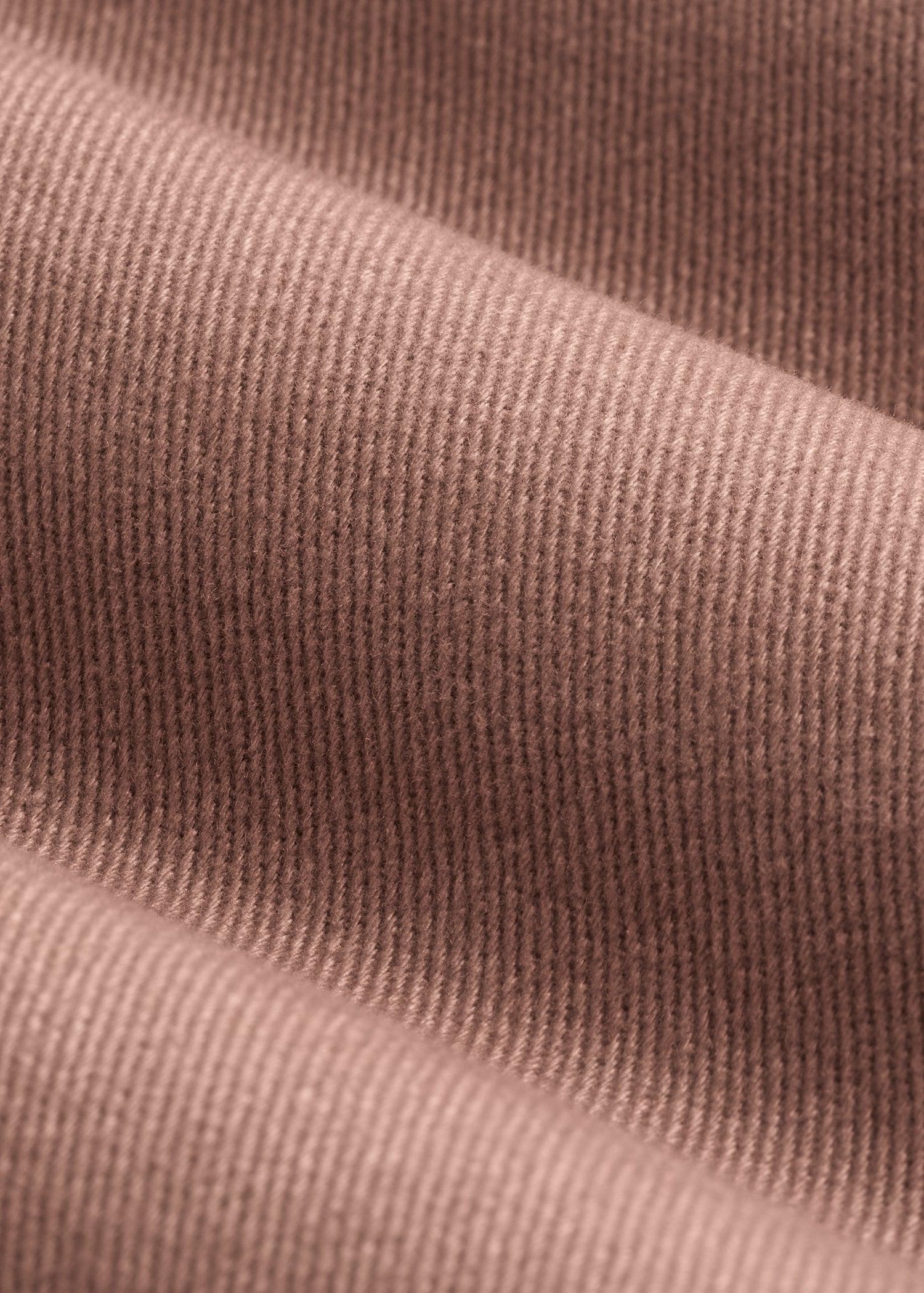 Casual Twill Shirt Jacket for Tall Men in Nutmeg Male Product Image