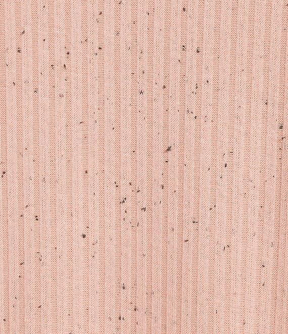 Westbound Knit Long Sleeve Crew Neck Bubble Top Product Image