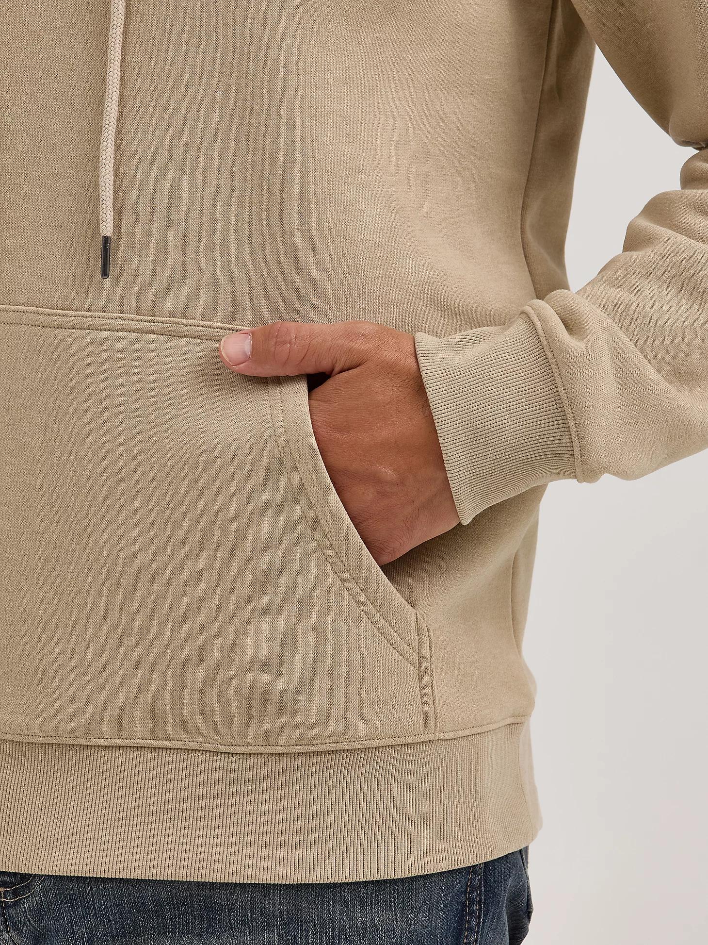 Men's Classic Wrangler Logo Graphic Hoodie in Trench Coat Product Image