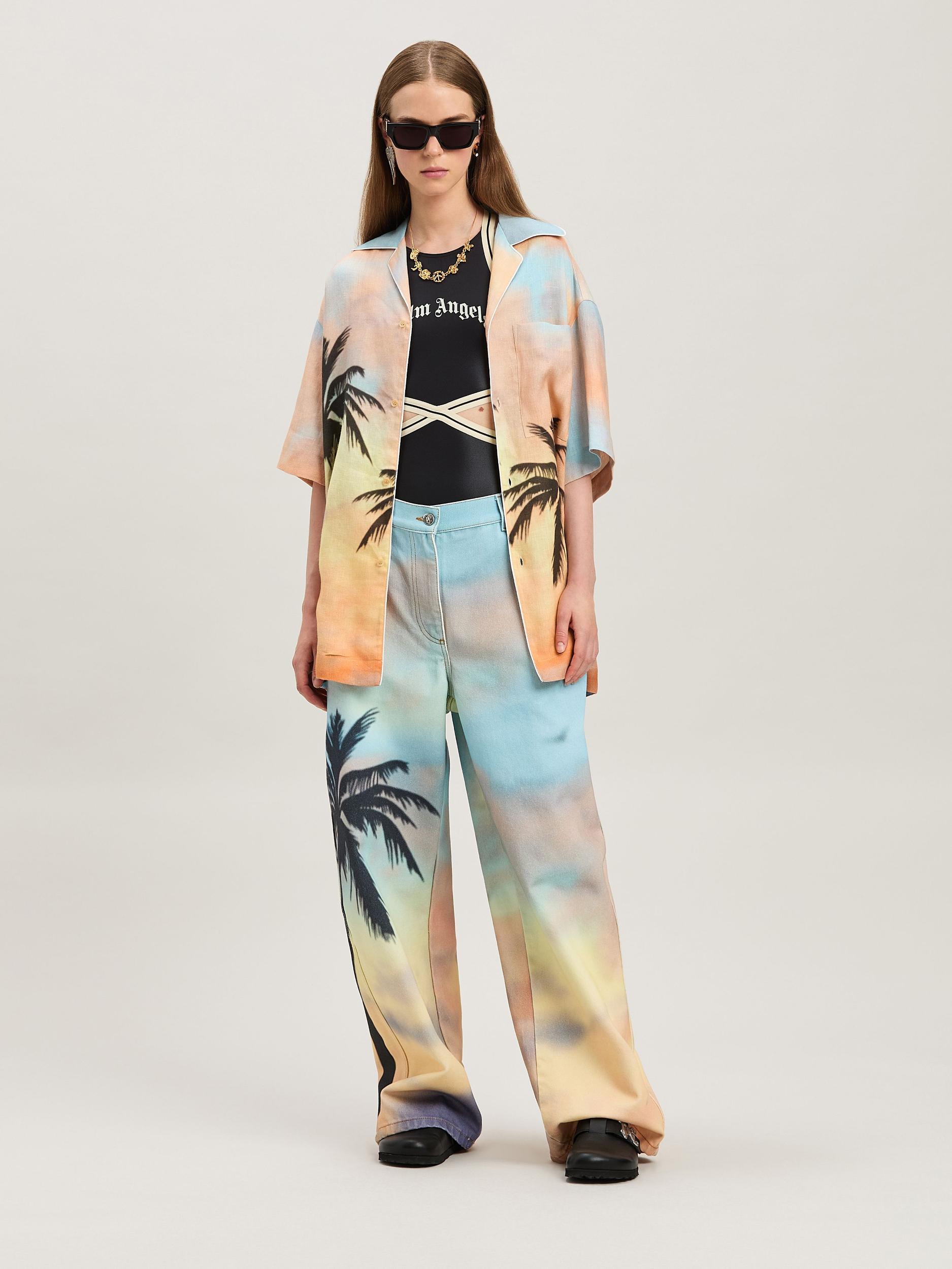 SUNRISE PALM BOWLING SHIRT MULTICOLOR - Product Image