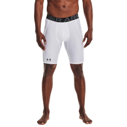 Under Armour Mens Under Armour Heatgear Armour 9 Compression Shorts - Mens Black/White Product Image