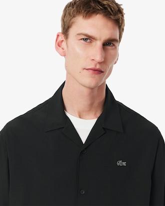Lightweight Relaxed Fit Perforated Shirt Product Image
