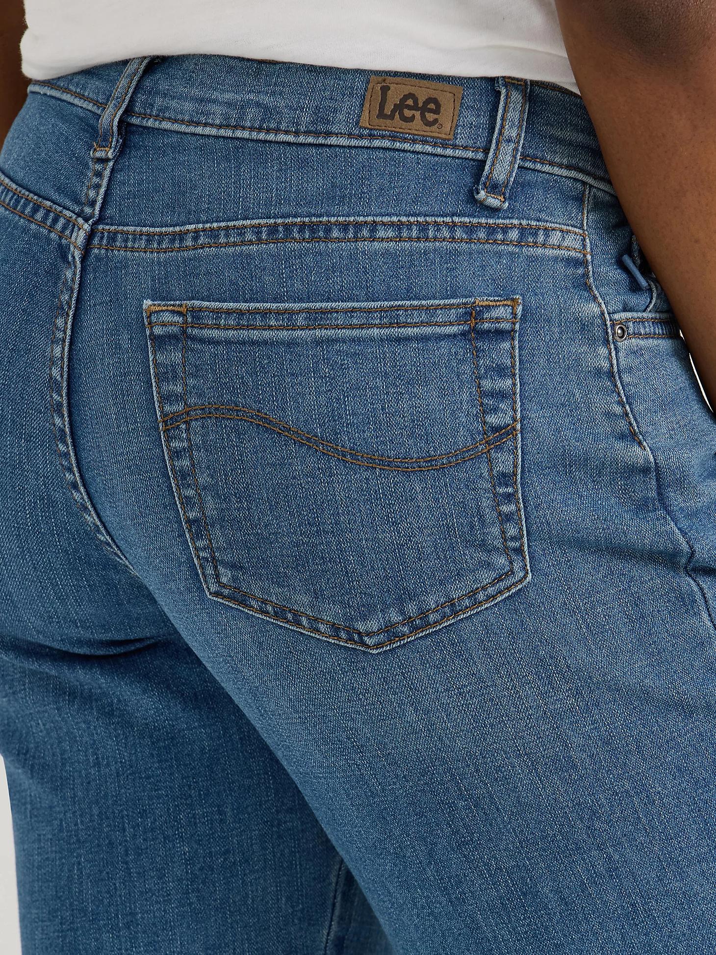 Women’s Stretch Relaxed Fit Straight Leg Jean | Women's Jeans | Lee® Product Image