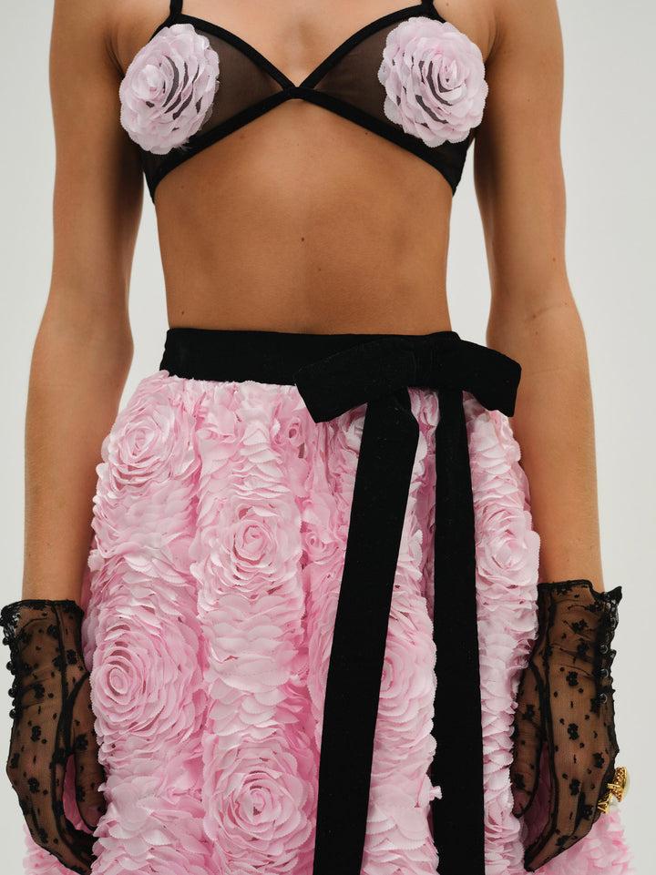 Nicolette Bra Top — Pink Product Image