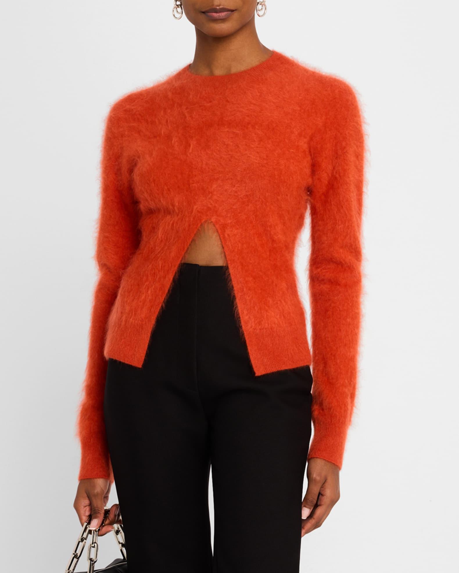 Kloe Cut-Away Cashmere Sweater Product Image