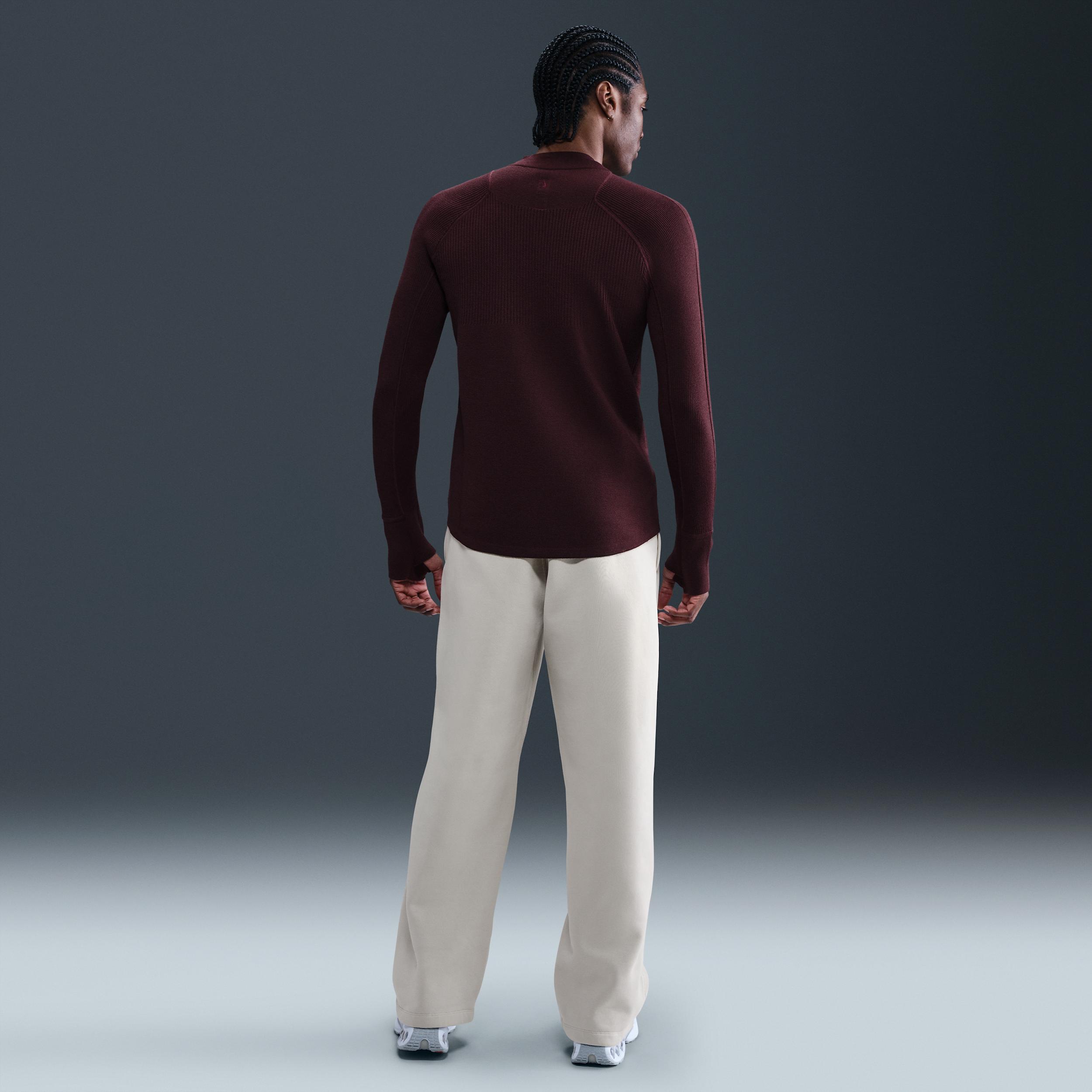 Nike Men's Solo Swoosh Open-Hem Fleece Pants Product Image