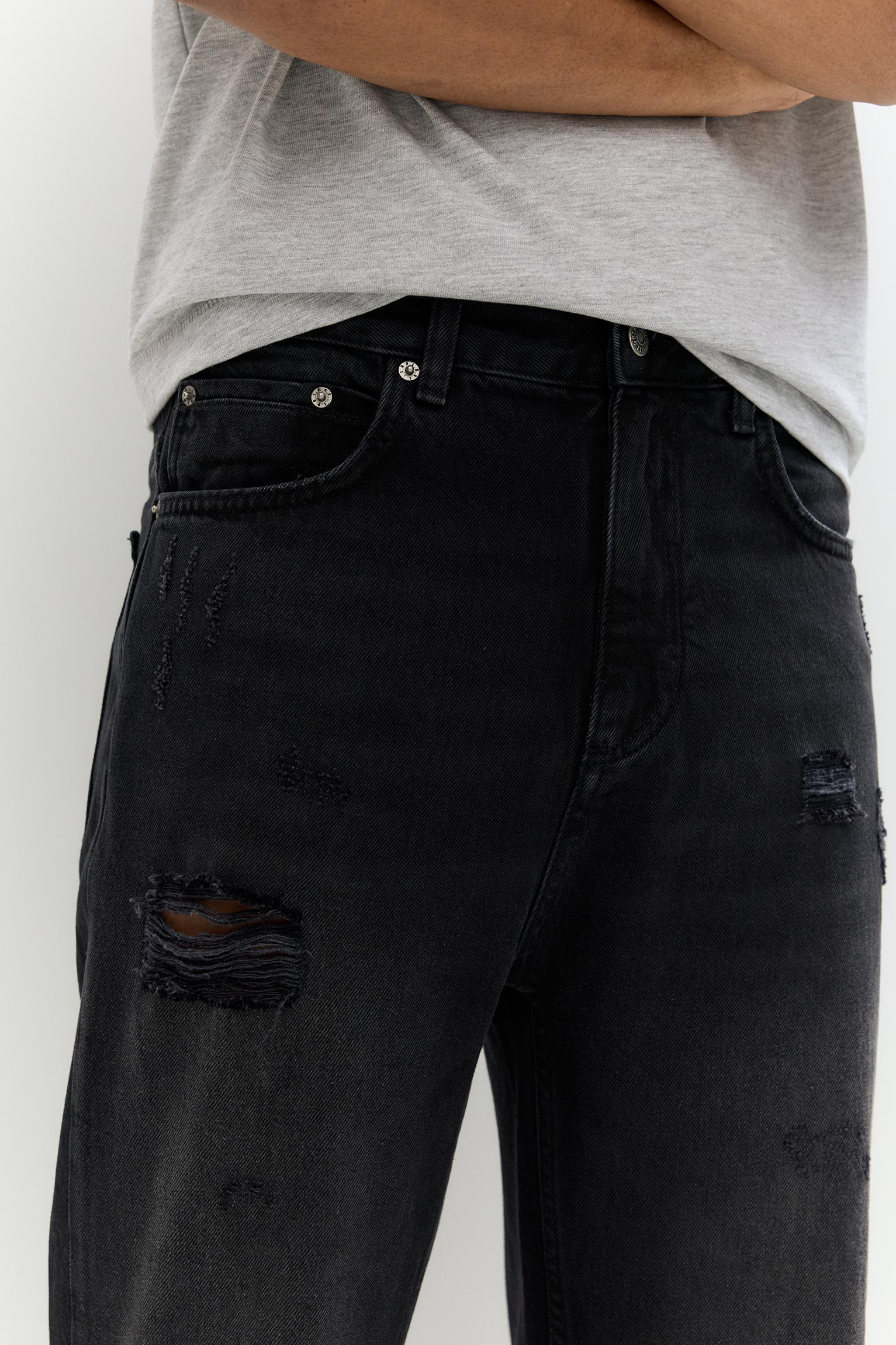 Relaxed fit ripped jeans Product Image