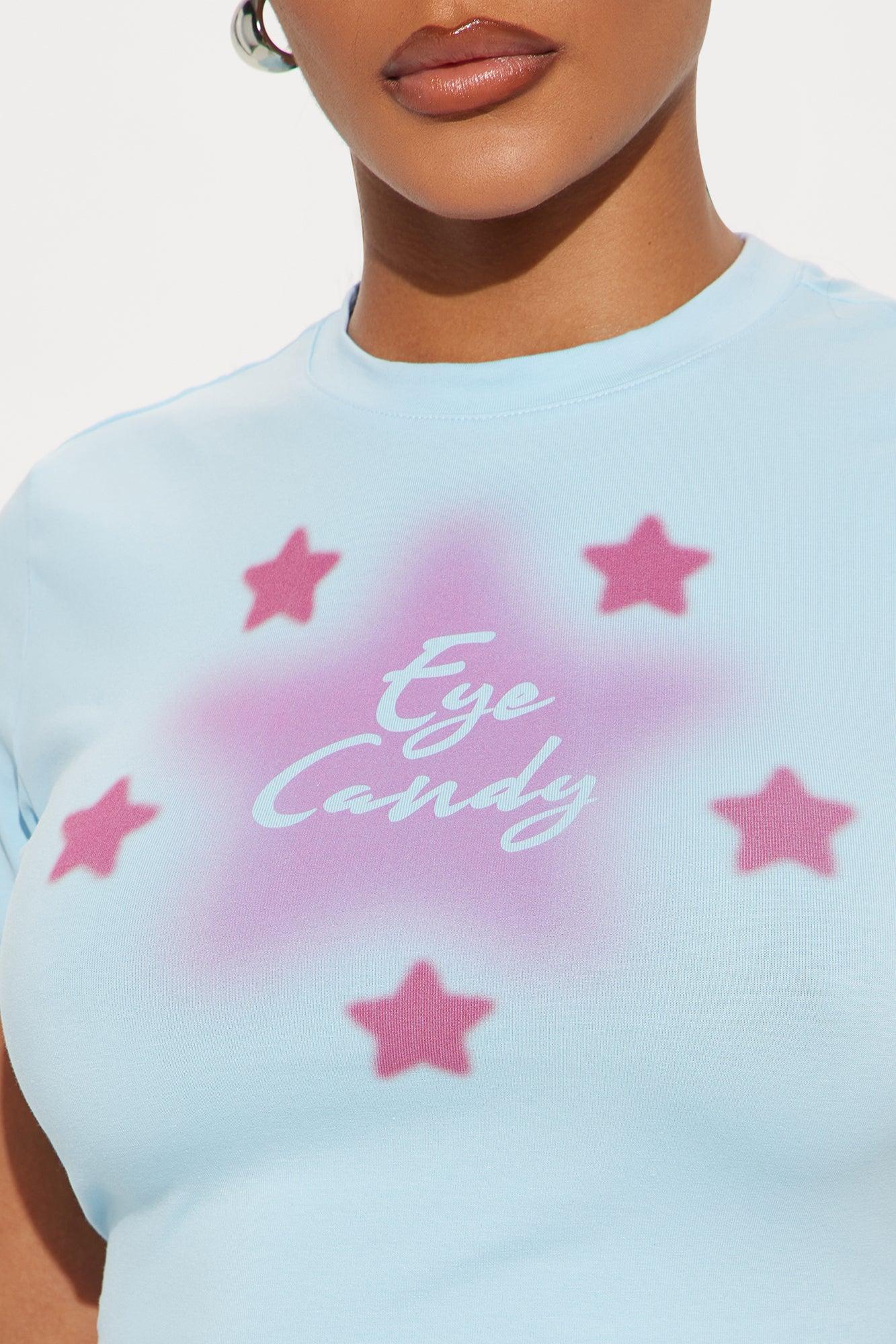 Your Eye Candy Jogger Set - Light Blue Product Image