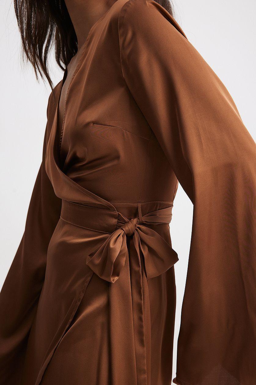 Tie Waist Flowy Mini Dress Product Image