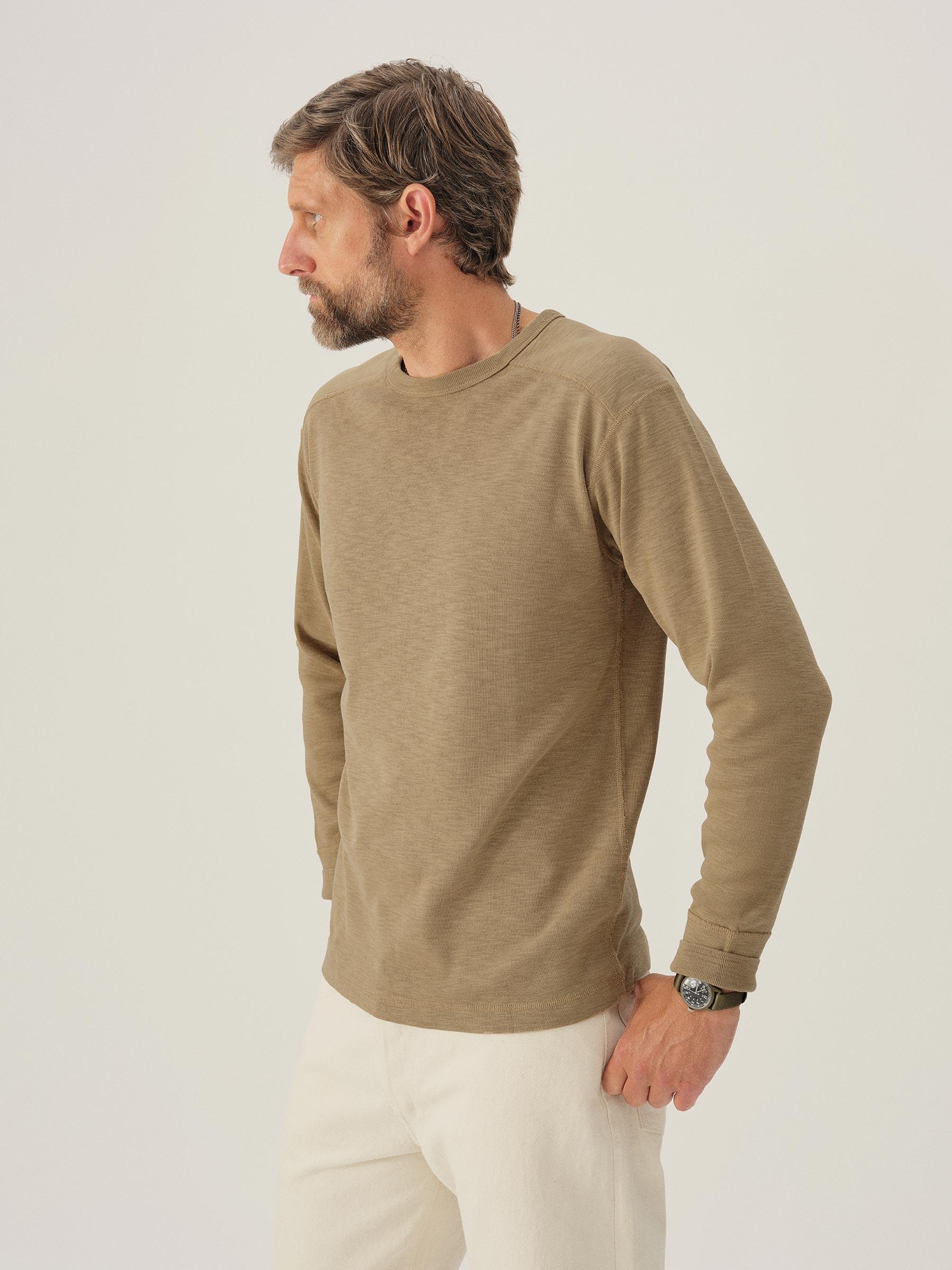 Chicory Sidewinder Rib L/S Crew Product Image