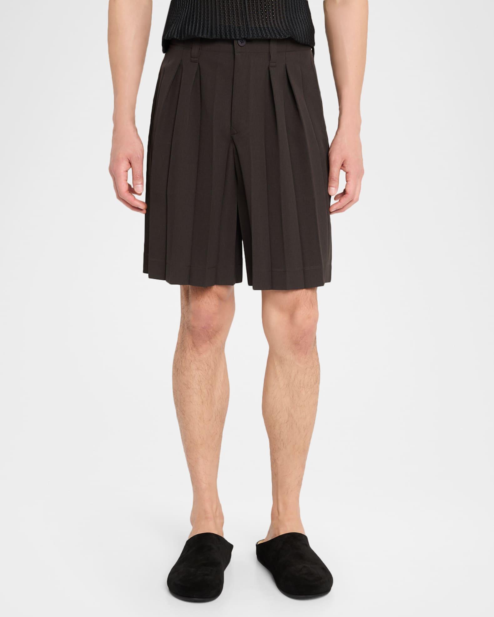 Men's Edge Ensemble Pleated Shorts Product Image