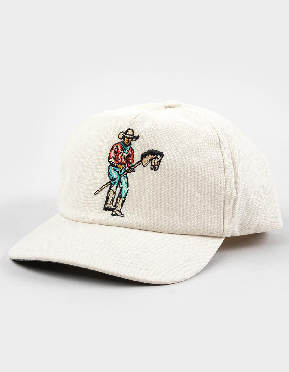 SENDERO PROVISIONS CO. Stick Horse Snapback Hat - CREAM Product Image