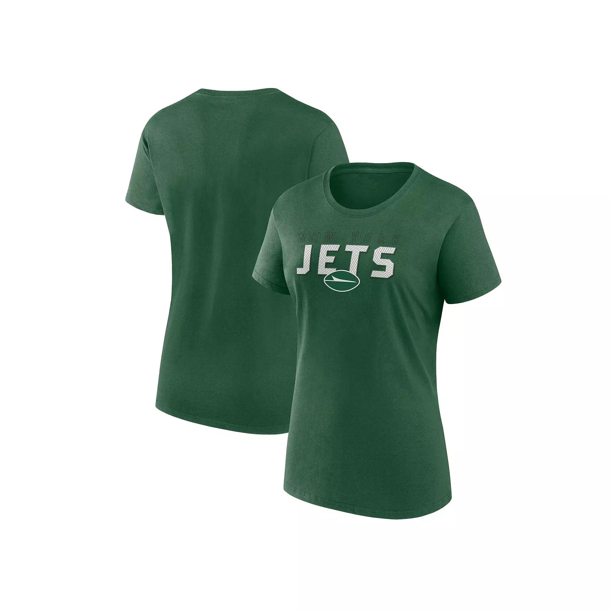 Women's Logo Athletic Green New York Jets Lean T-Shirt,  Product Image