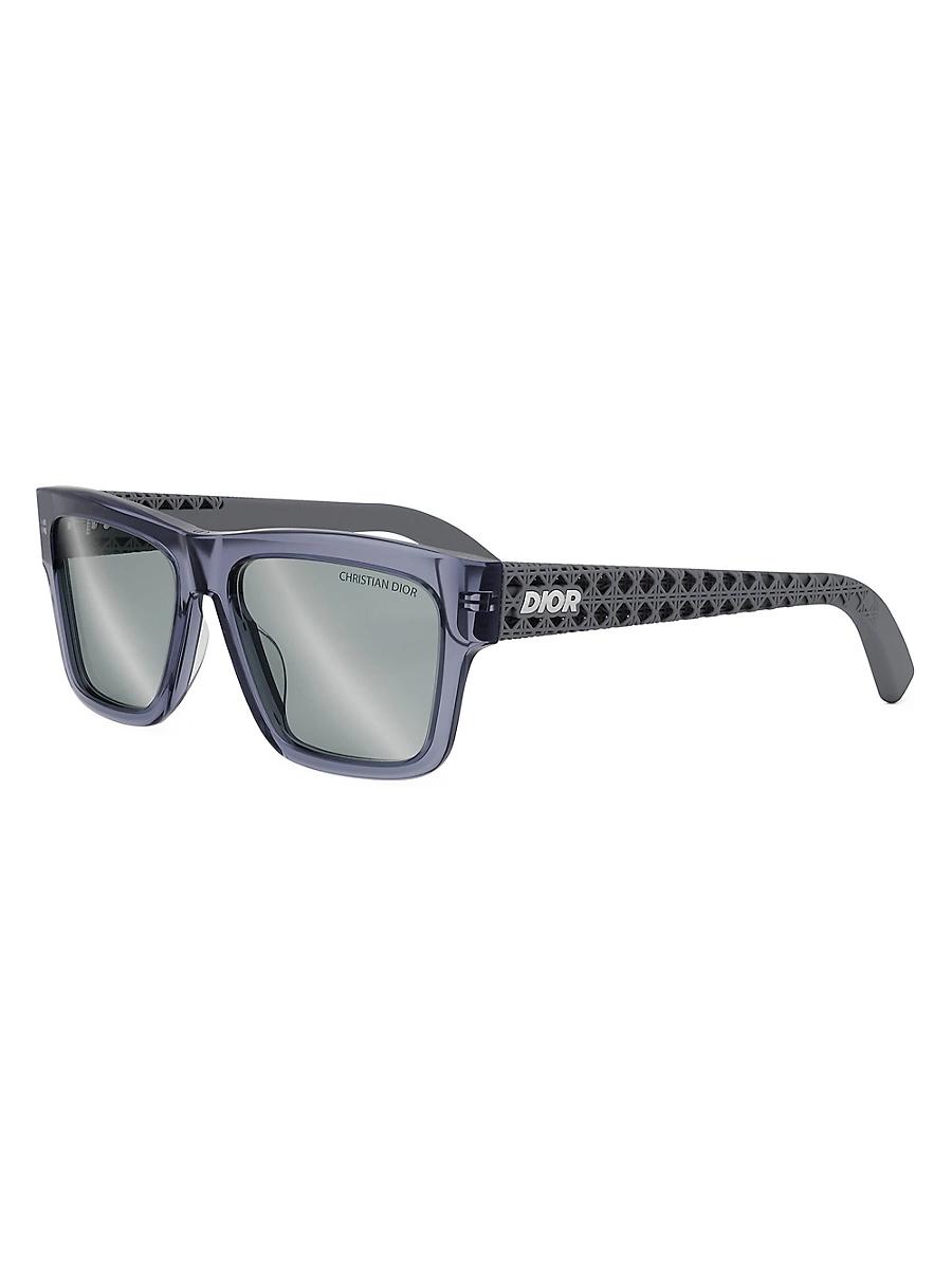 Mens Dior3D S2I 56MM Rectangular Sunglasses Product Image