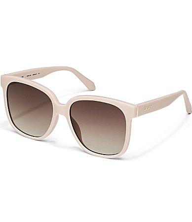 QUAY Womens Wide Awake 54mm Square Sunglasses Product Image
