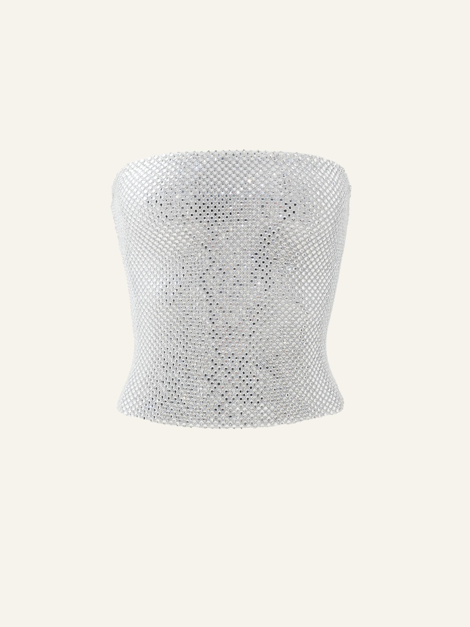 Starstruck bandeau in Silver Product Image