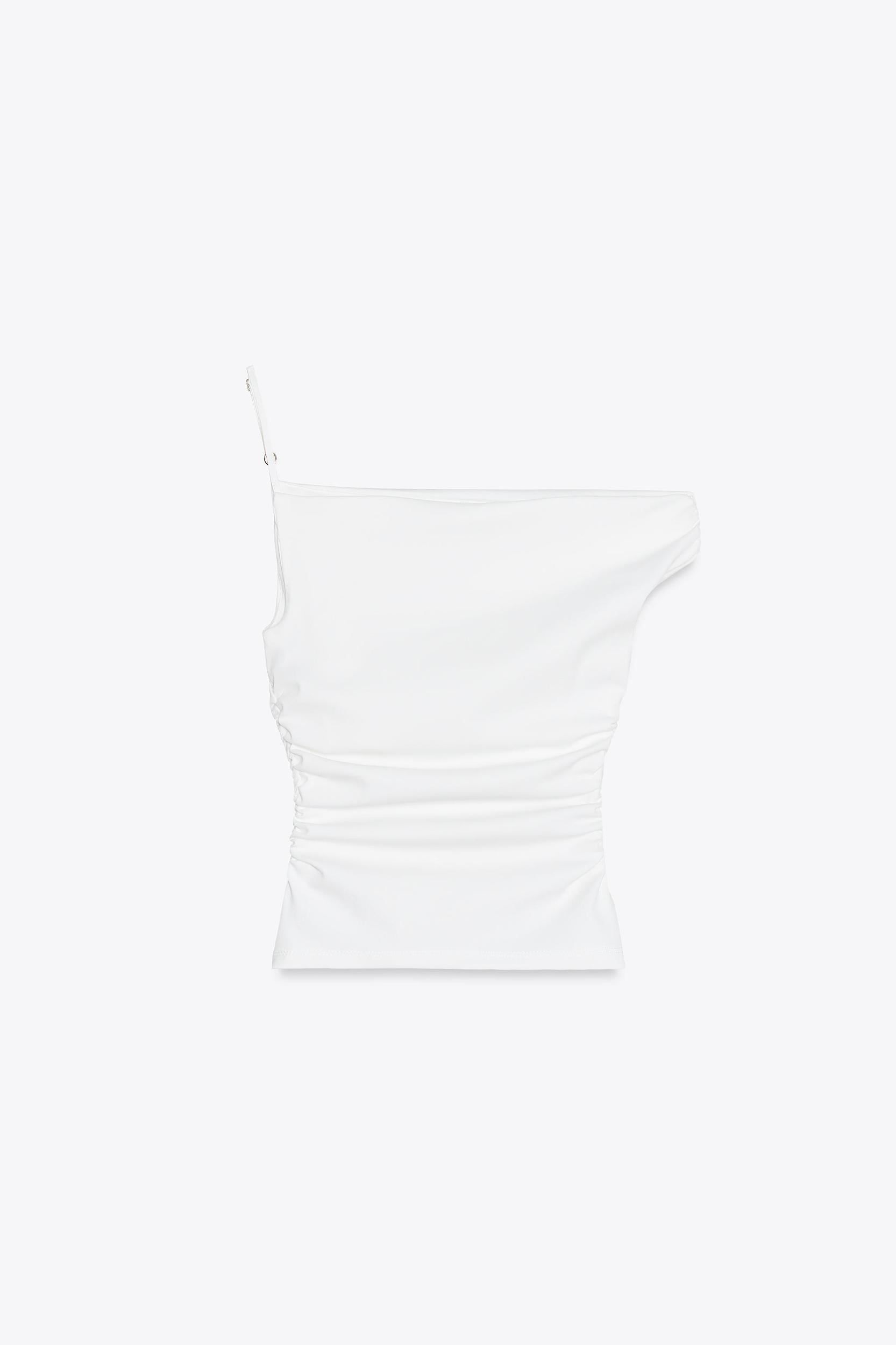 RUCHED ASYMMETRIC TOP Product Image