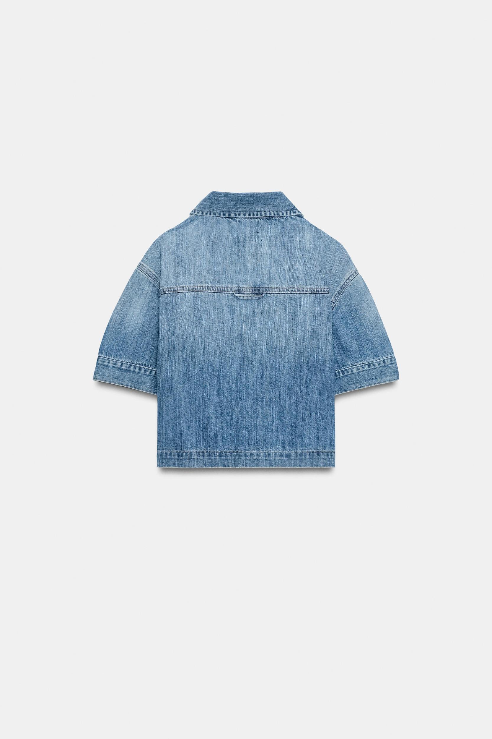 Z1975 SHORT SLEEVE DENIM SHIRT Product Image