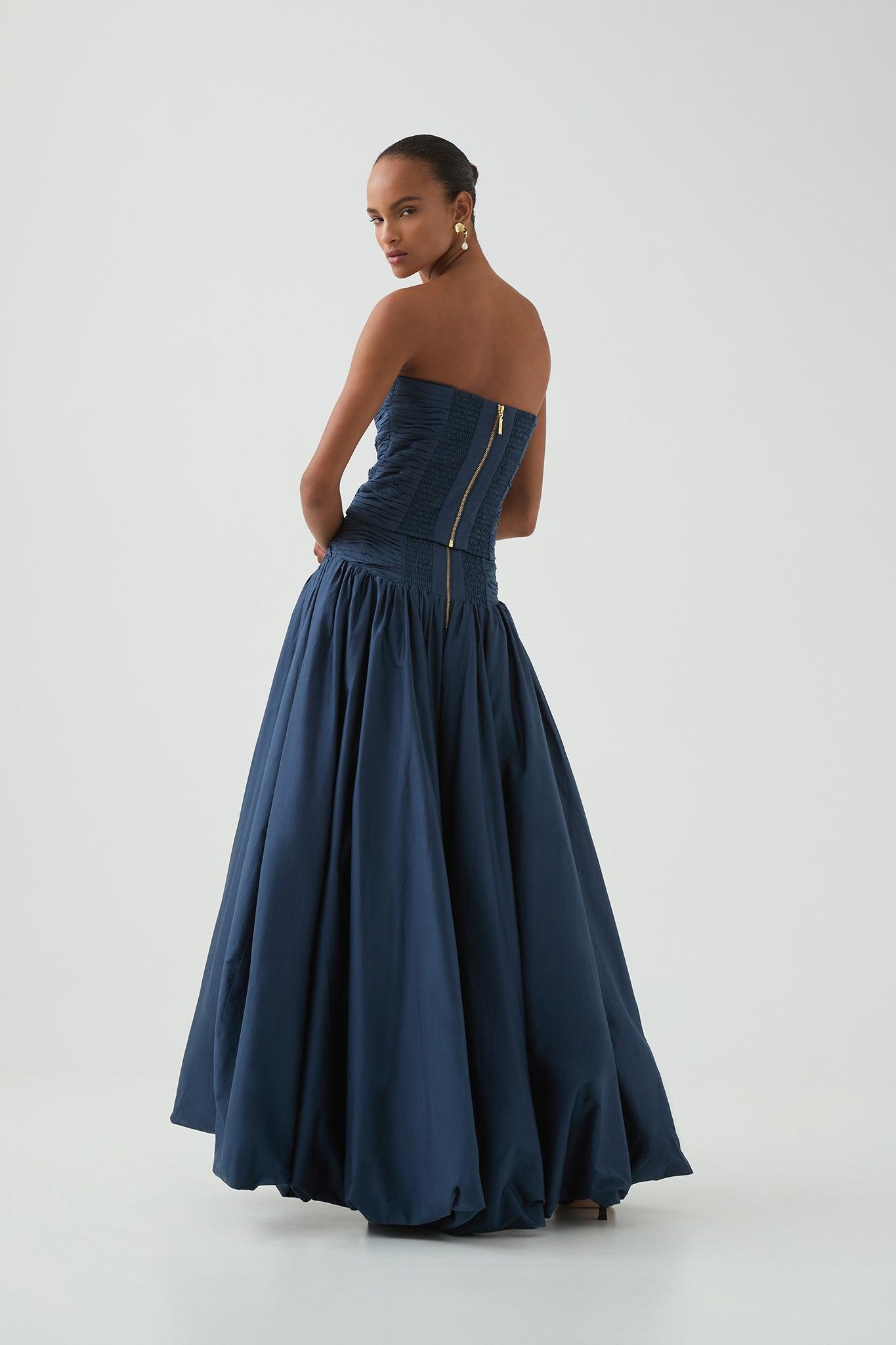 Violette Bubble Hem Mini Dress Product Image