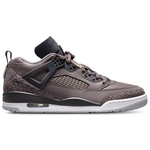 Jordan Mens Jordan Spizike Low - Mens Basketball Shoes Black/Classic Green/Varsity Red Product Image