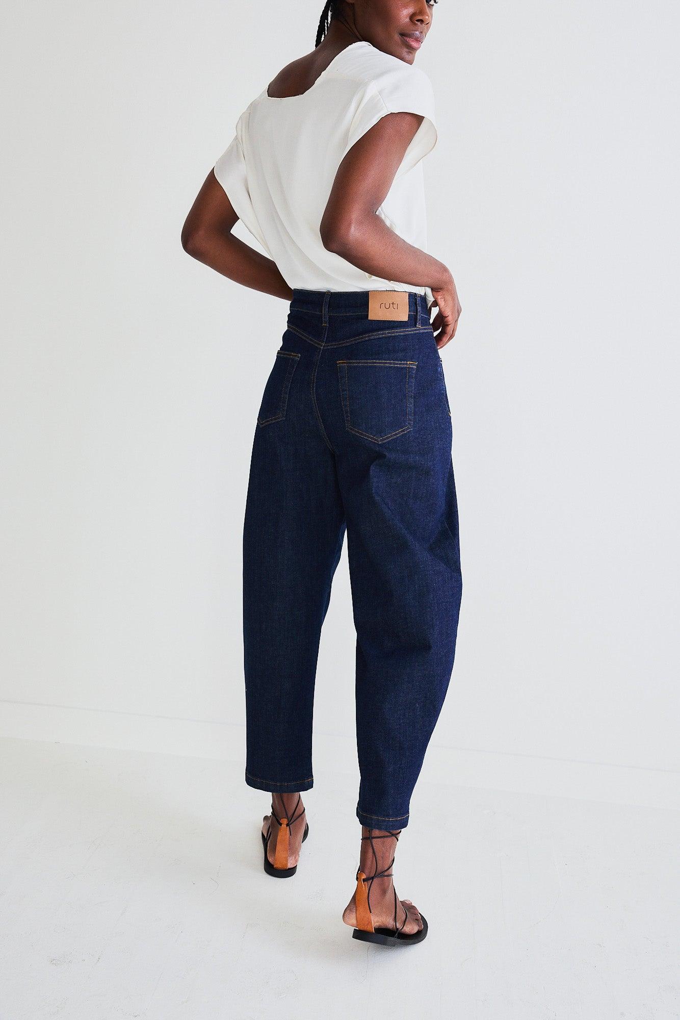 The Classic Barrel Leg Jeans Product Image