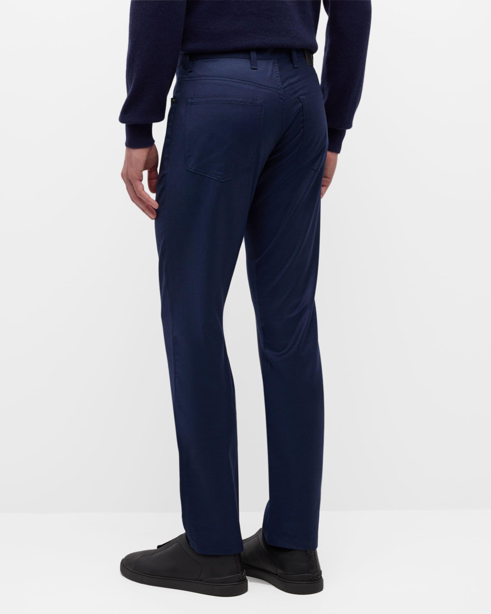 Men's Wool Flannel 5-Pocket Pants Product Image