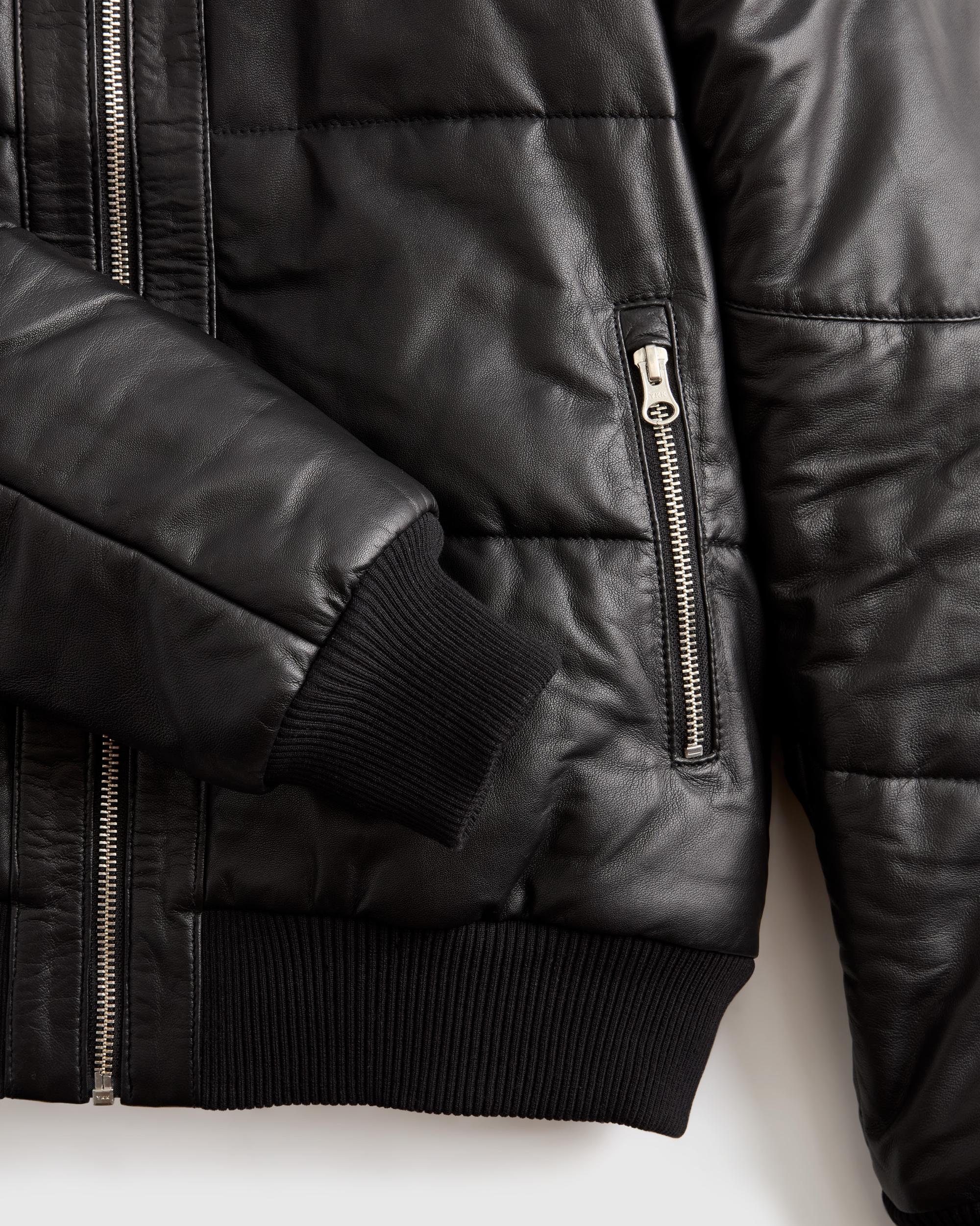 Quince | Women's Puffer Jacket Leather Product Image