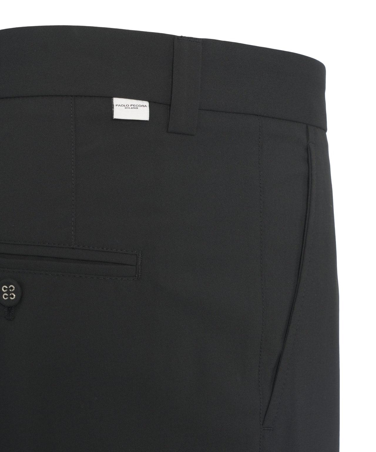 Linen shirt with mandarin collar Product Image