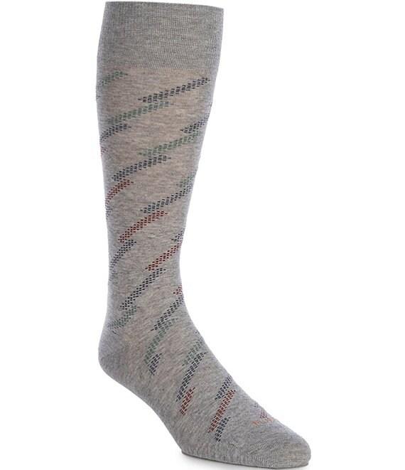 Murano Diagonal Stripe Crew Length Socks Product Image