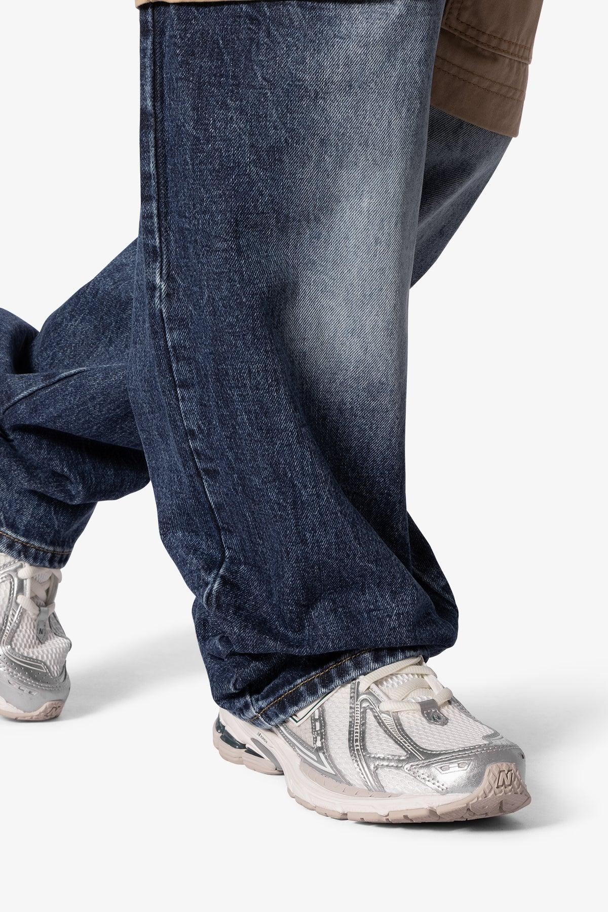 Ultra Baggy 70/30 Cargo Denim - Blue Product Image