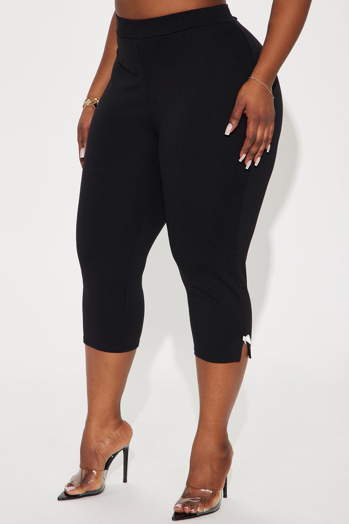 Take A Bow Capri Legging - Black Product Image