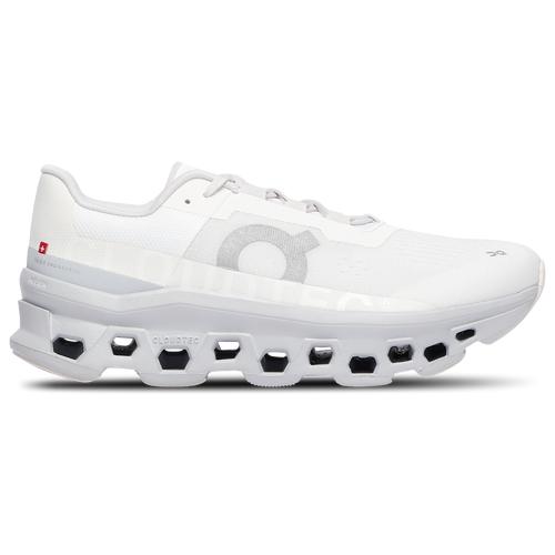 On Mens On Cloud Monster - Mens Running Shoes White/Blue Product Image