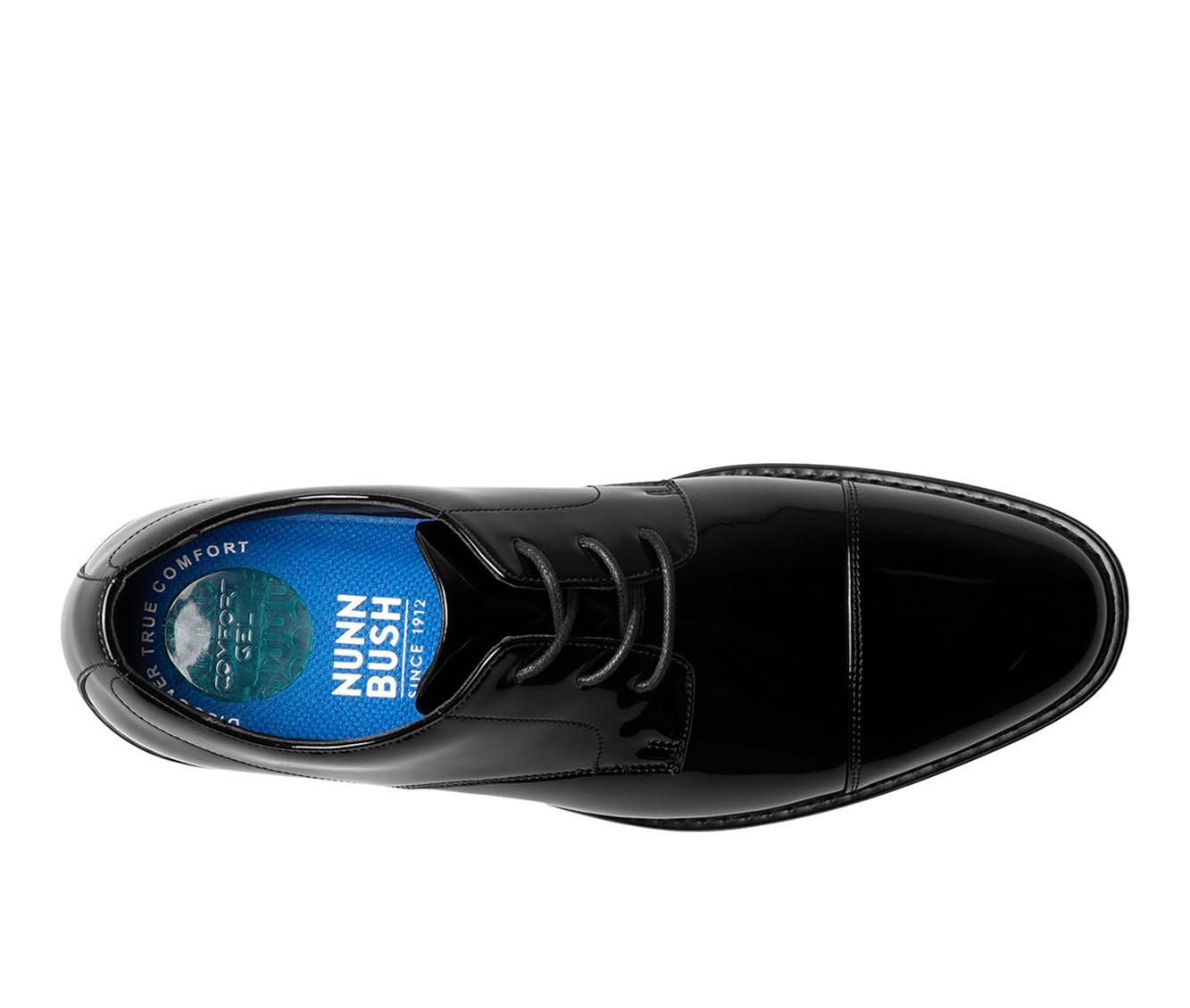 Men's Nunn Bush Centro Flex Formal Cap Toe Oxford Dress Oxfords Product Image