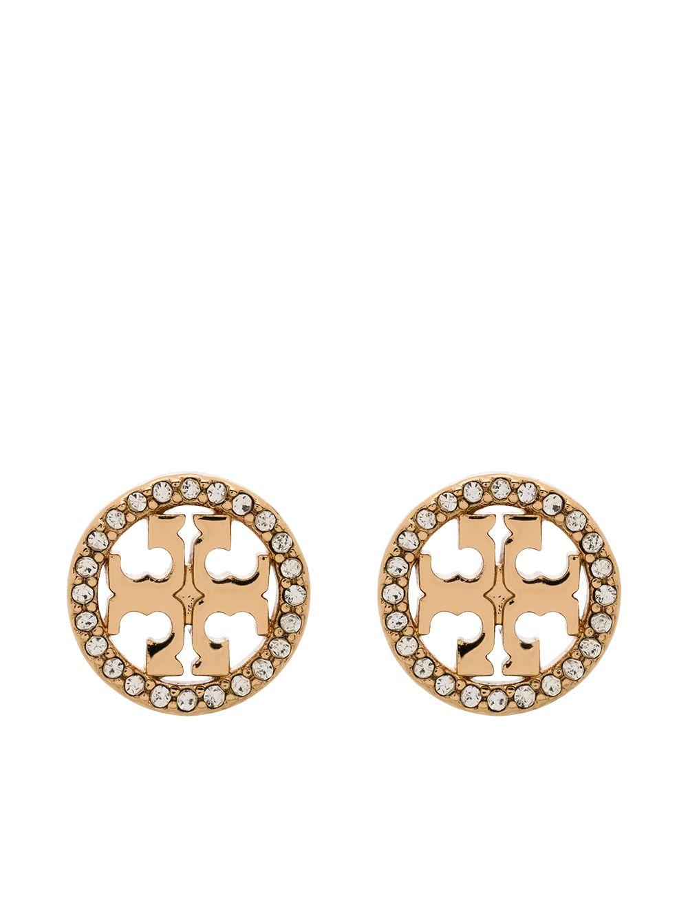 Miller pavé stud earrings Product Image