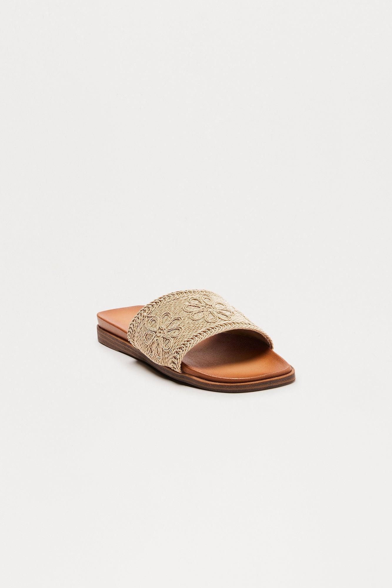 Edie Slip On Sandals - Taupe Female Product Image