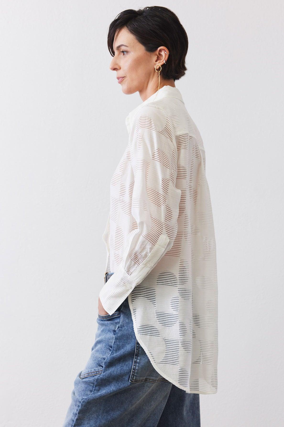Fairway Geo Sheer Tunic Product Image