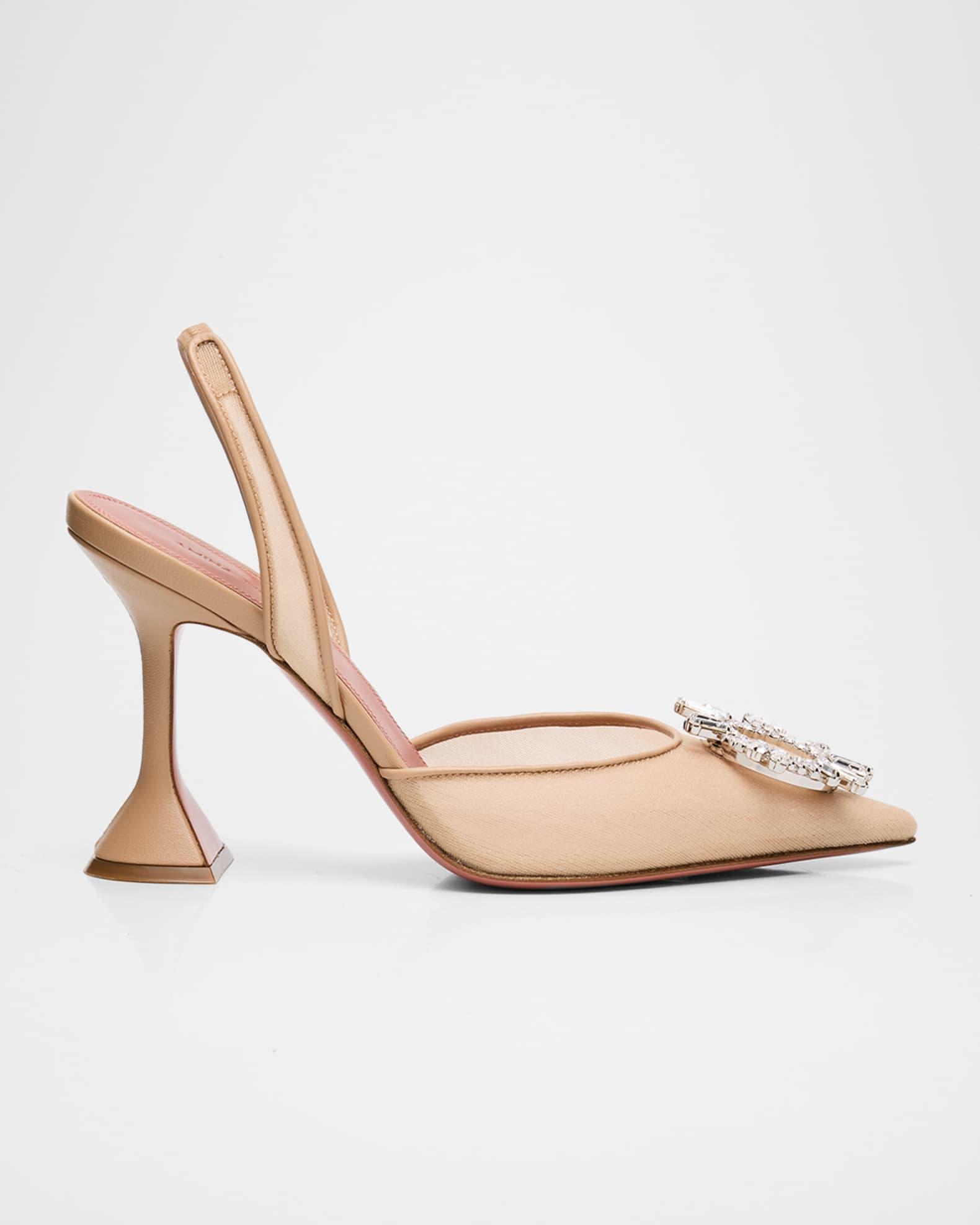 Begum Nylon Crystal Ornament Pumps Product Image