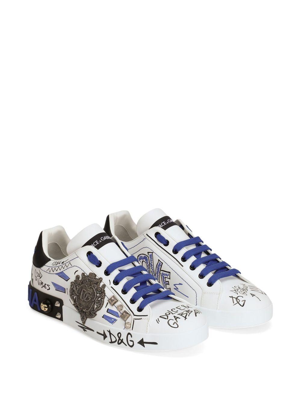 logo-print sneakers Product Image
