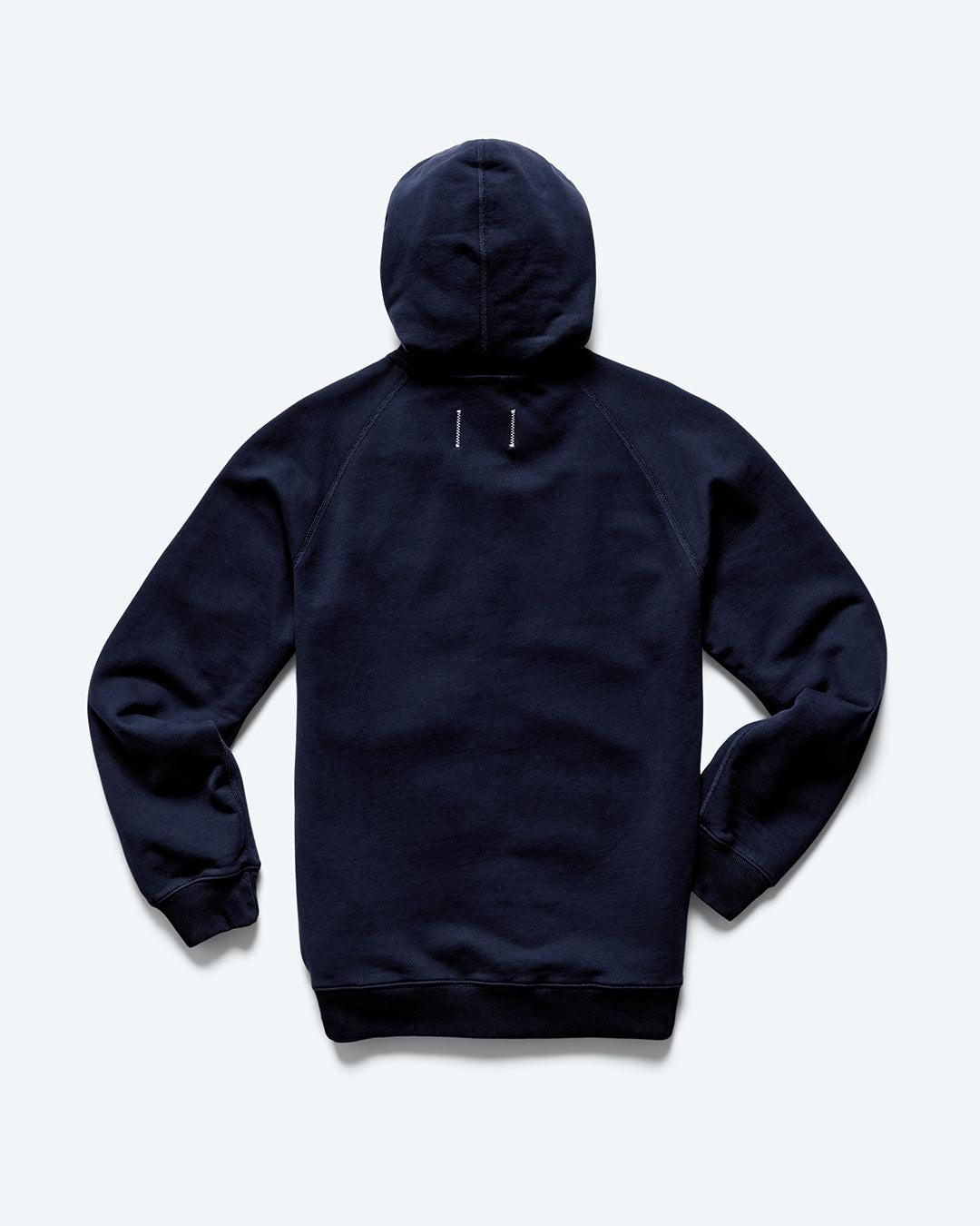 Midweight Terry Classic Full Zip Hoodie - Vault Male Product Image