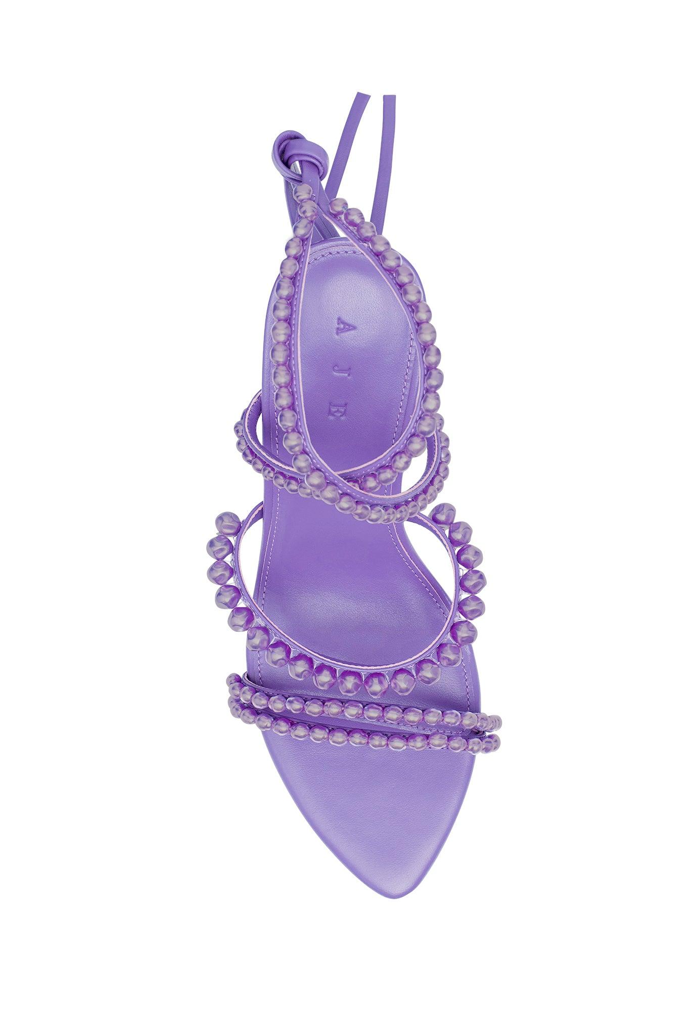 Alba Pearl Sculptural Heel Product Image