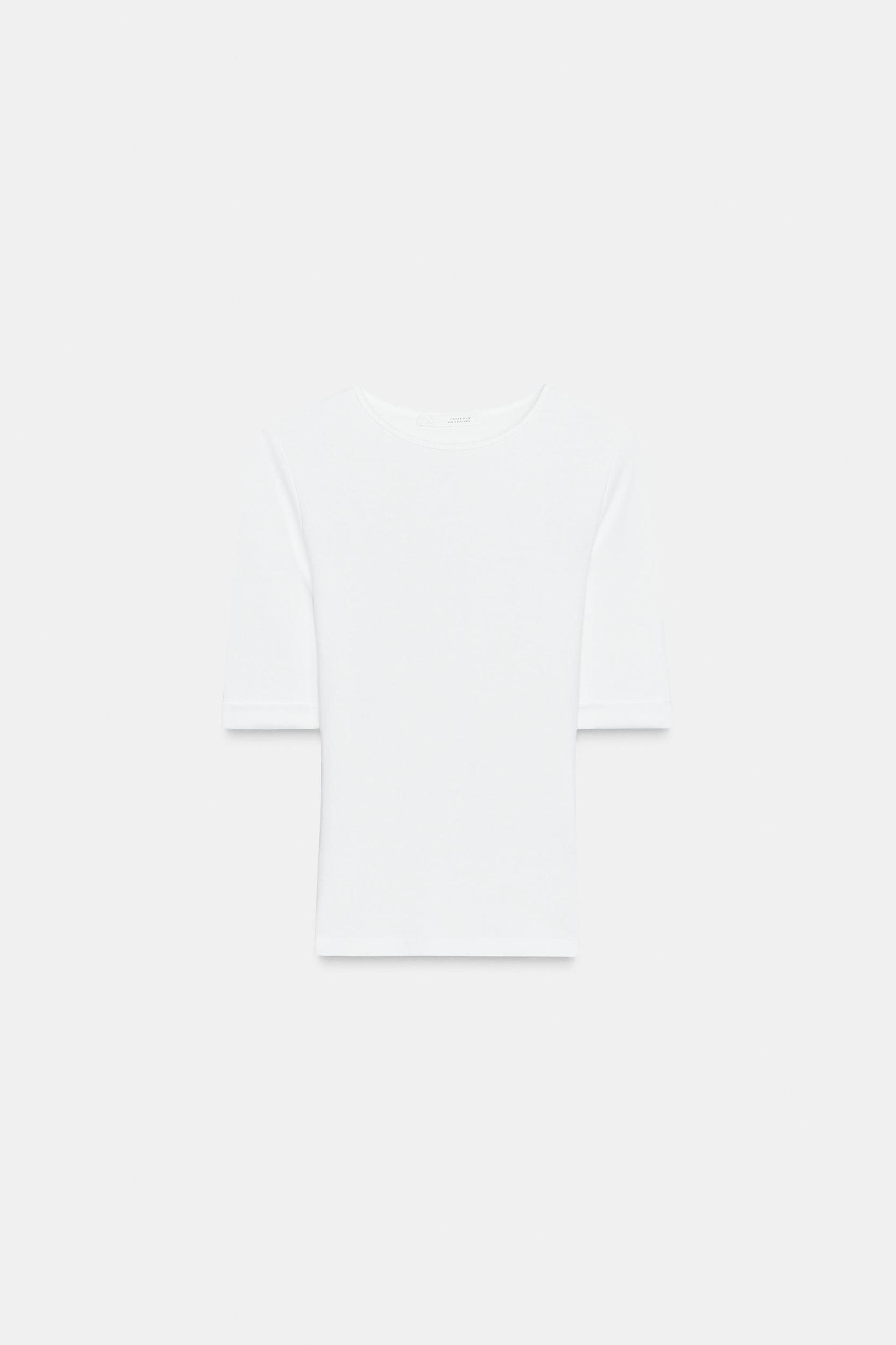 WASHED COTTON T-SHIRT Product Image
